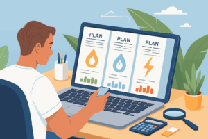 comparing gas company and energy