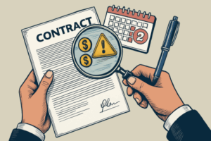 Skimming contract terms and missing the fees